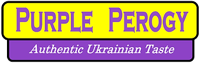 Purple Perogy's perogies and sausages